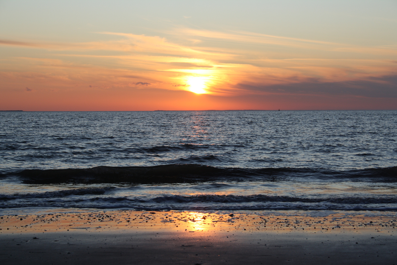 Borkumer Sonnenuntergang - 2011