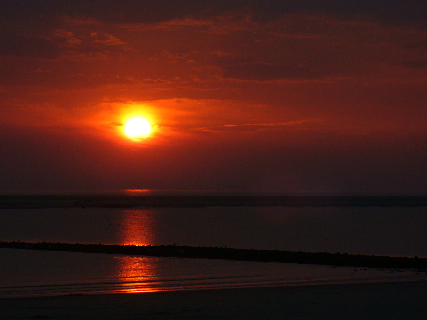 Borkumer Sonnuntergang