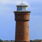 Borkumer Wasserturm mit neuer Haube