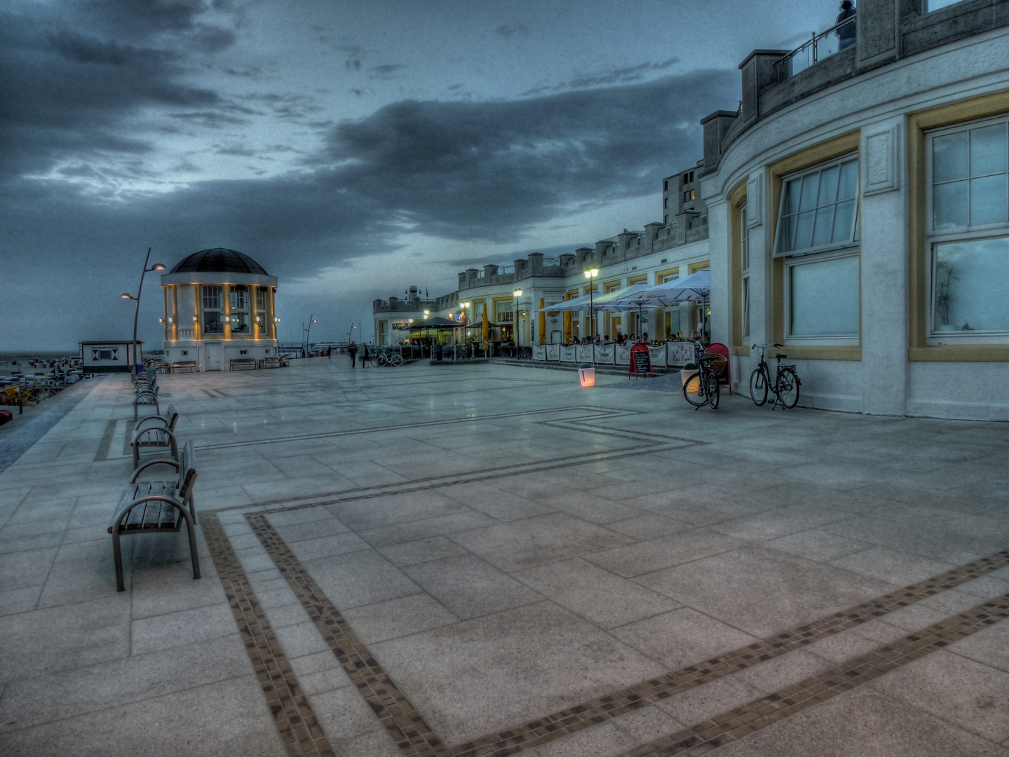 Borkum's Promenade