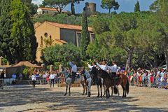 Bormes médiéval 2016 (Pentecôte): Reiterspiele / Jeux des Chevaliers