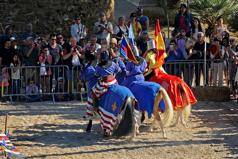 Bormes médiéval 2016 (Pentecôte): Ritterspiele / Jeux des Chevaliers