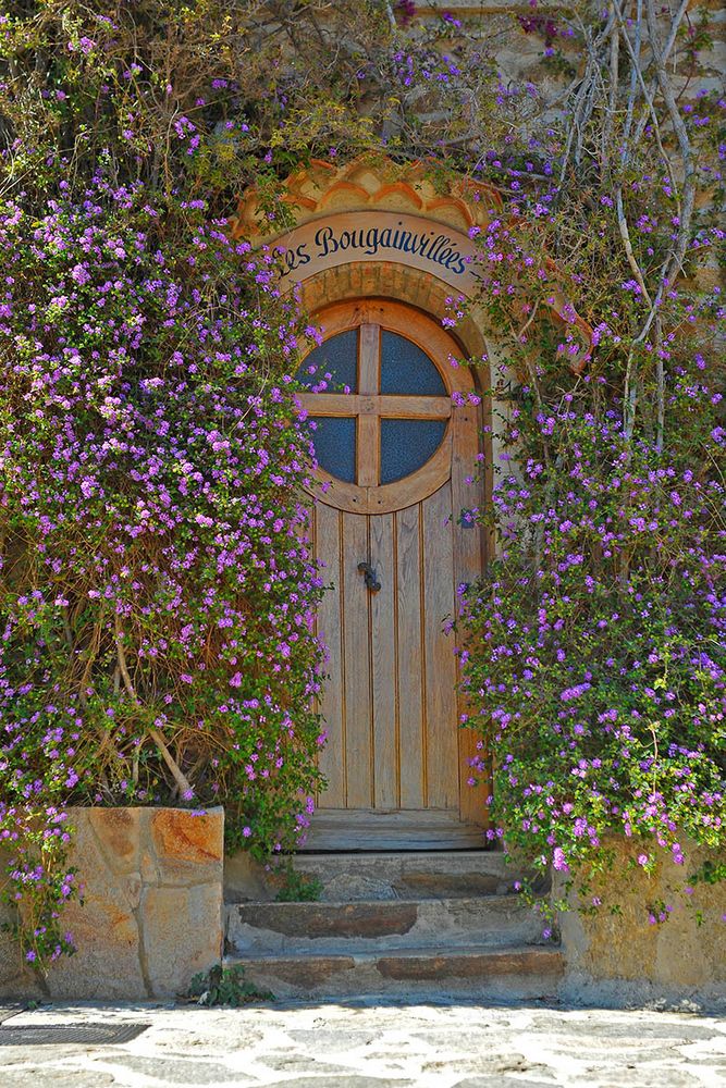 Bormes-Village - Village fleuri - Rue des Bougainvillées