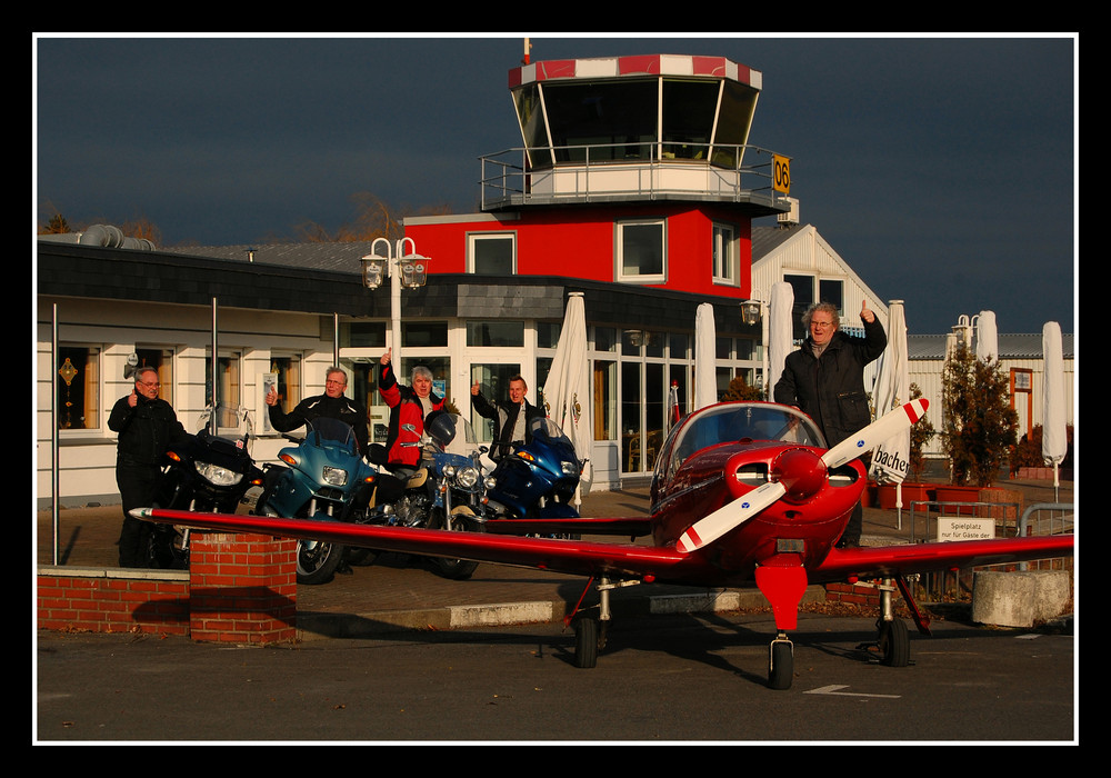 Born to be wild - am Flugplatz Hamm *