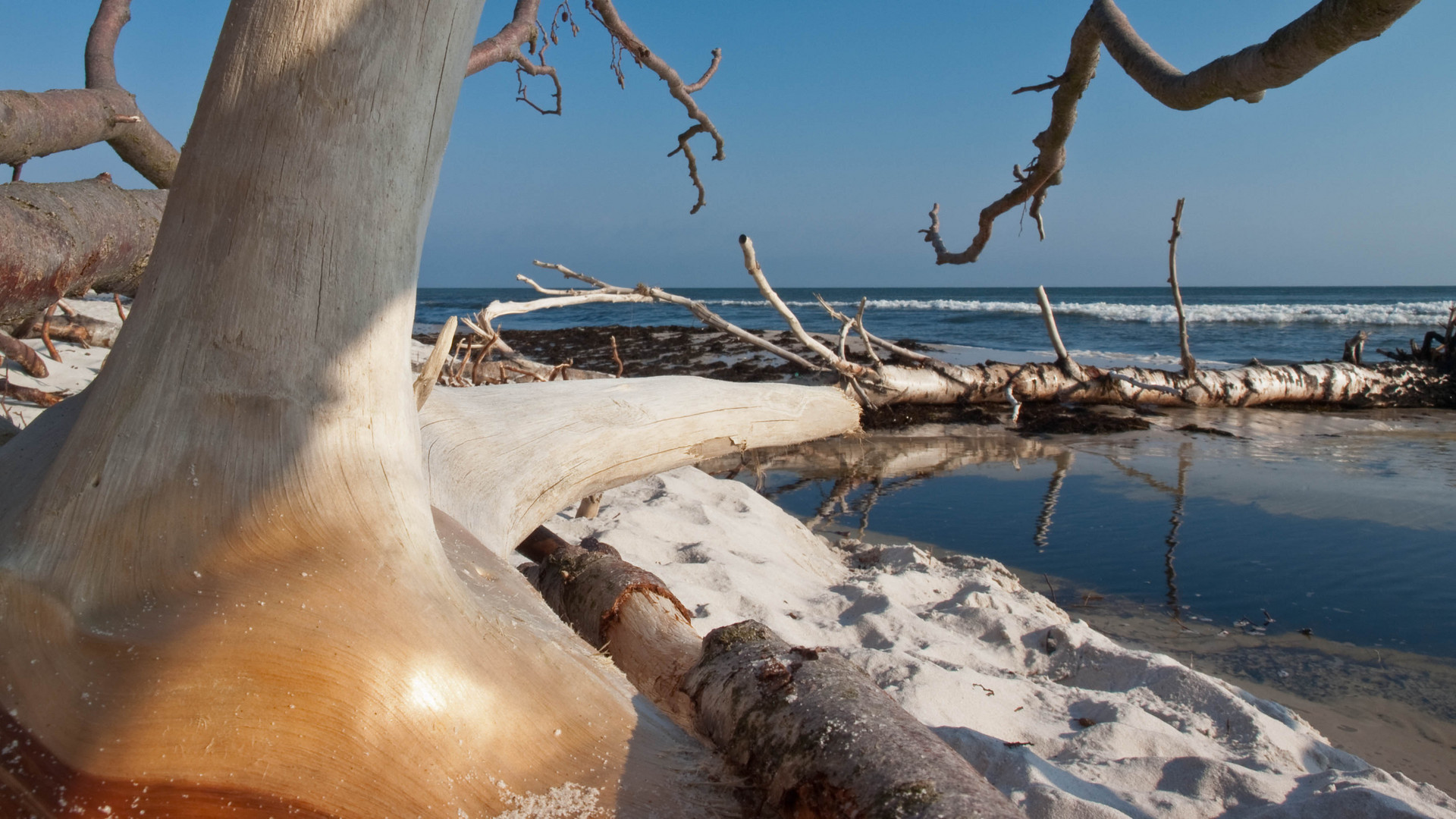 Bornholm, am Strand