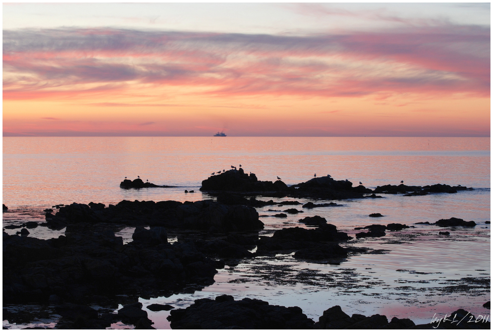 Bornholm - Bolshavn Sonnenuntergang 02