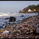 Bornholm, Hellig Peder, nasse Steine - Wet stones