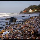 Bornholm, Hellig Peder, nasse Steine - Wet stones