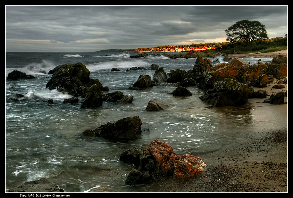 Bornholm, Tejn im letzten Licht - Tejn in the last light