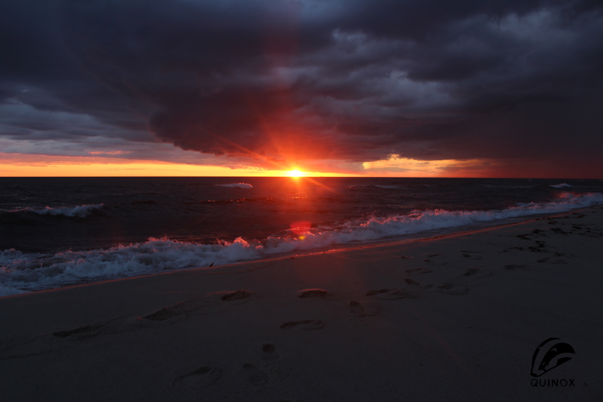 Bornholm_west_coast-sunset_before_the_storm