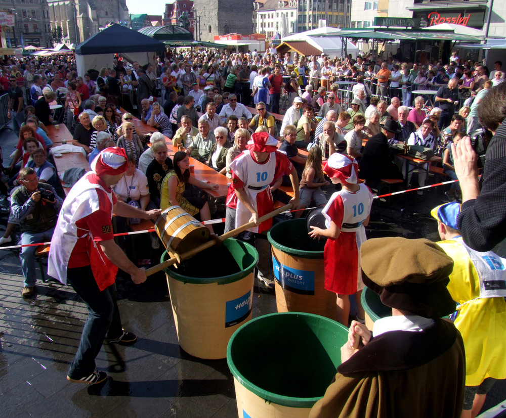 Bornknechtrennen zum Salzfest 2009 in Halle/S