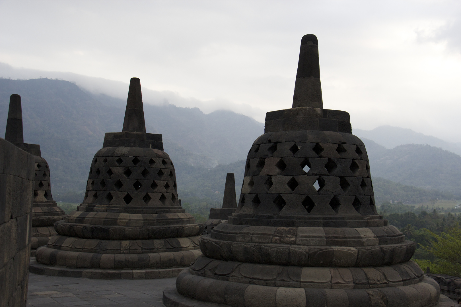 Borobodur (ohne Besucher)