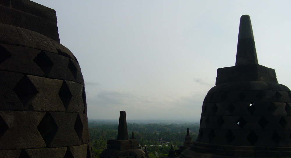 Borobudur in the morning