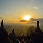 Borobudur sunset