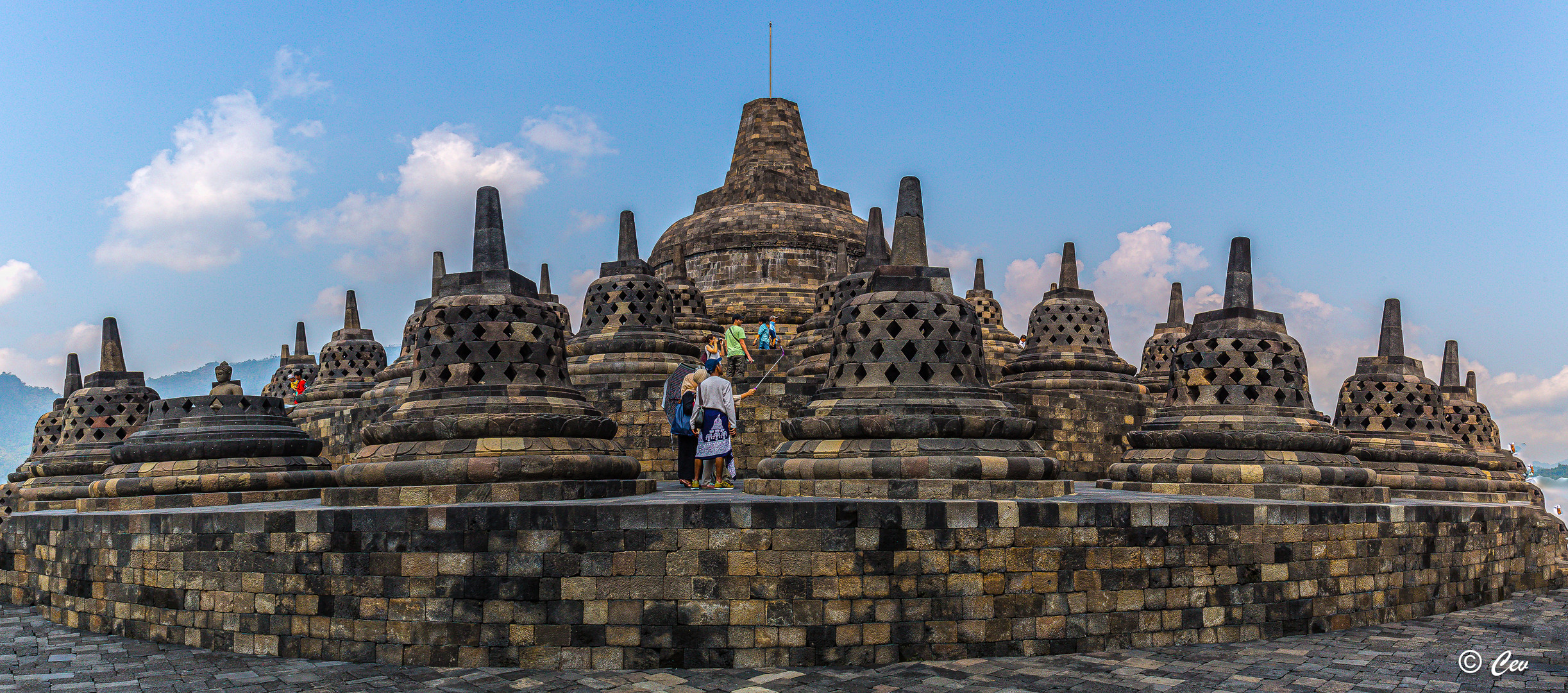 Borobudur Tempel, Java