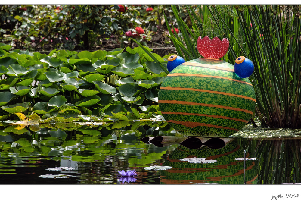 Borowski-Skulpturen in den Botanischen Gärten Bonn