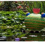 Borowski-Skulpturen in den Botanischen Gärten Bonn