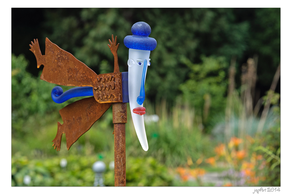 Borowski-Skulpturen in den Botanischen Gärten Bonn