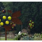 Borowski-Skulpturen in den Botanischen Gärten Bonn