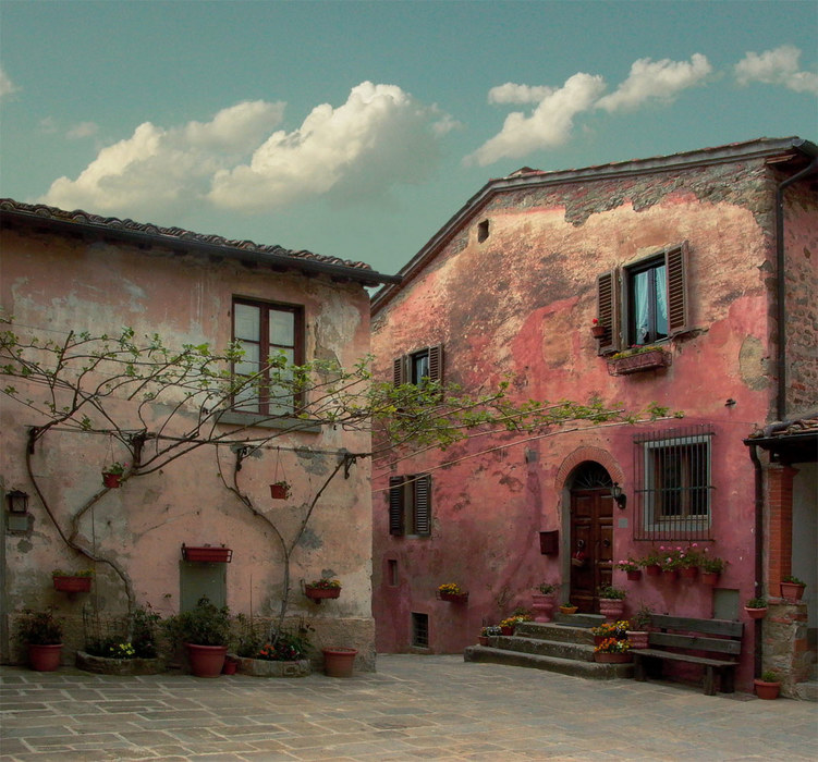 'BORRO' (Arezzo) a small town in Tuscany