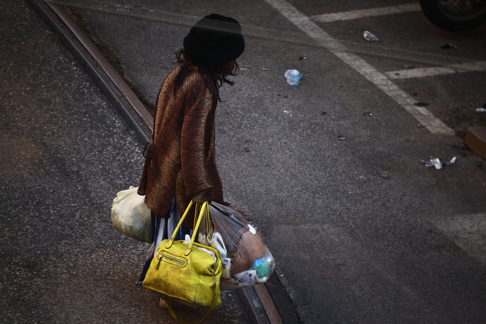 Borsa gialla in via Cavour