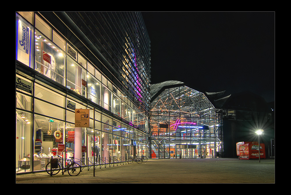 Borsighallen in Berlin-Tegel.