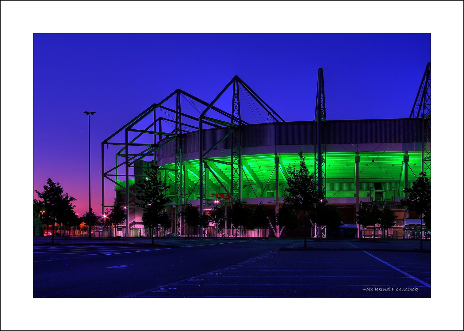 Borussia bei Nacht ...