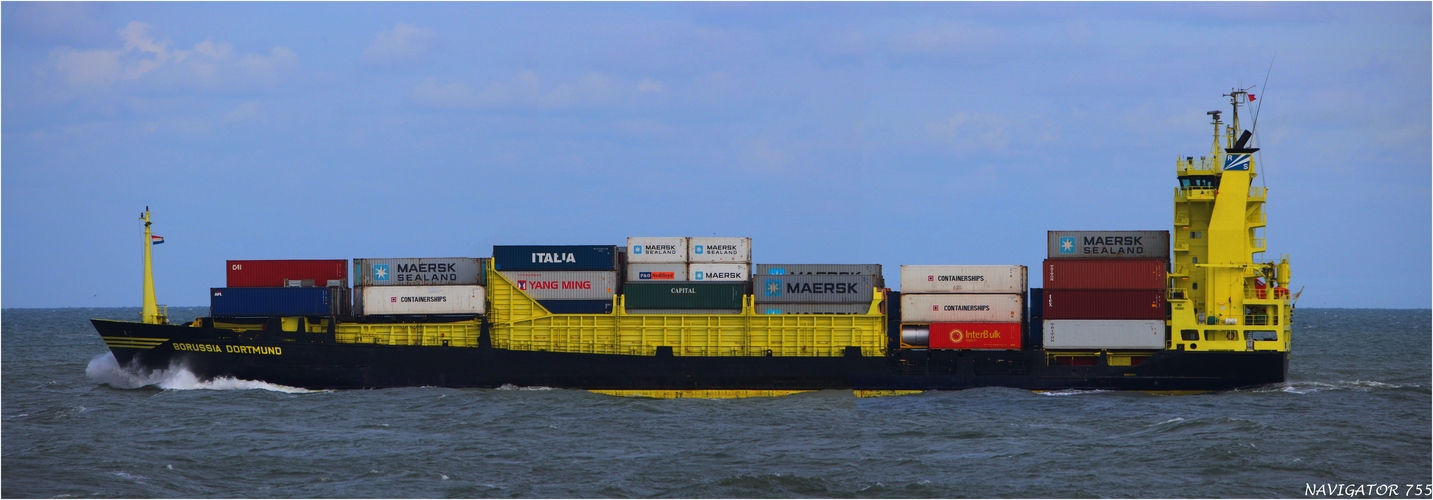 BORUSSIA DORTMUND /  Container Ship / Rotterdam