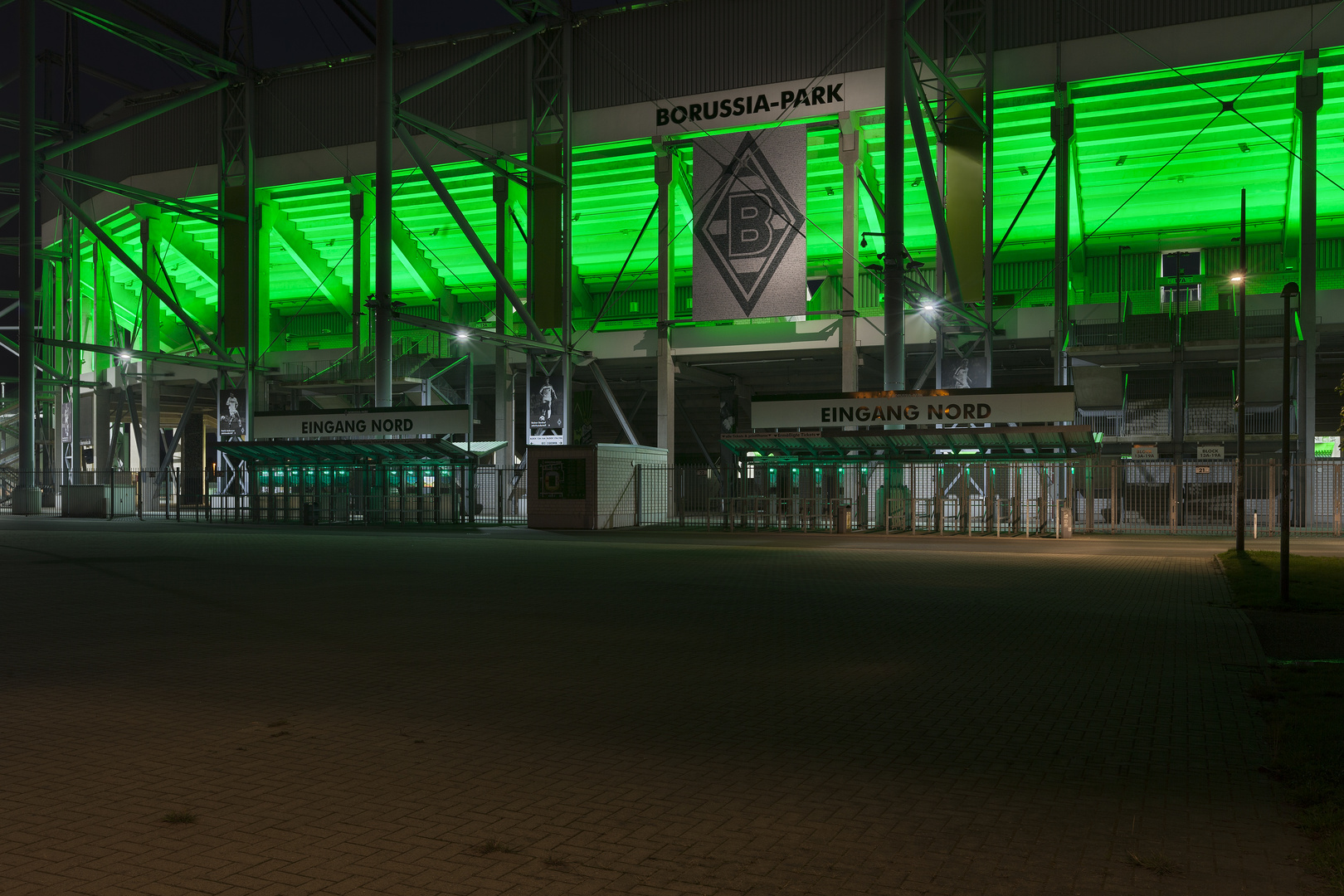 Borussia Park III – Borussia Mönchengladbach – Eingang Nord