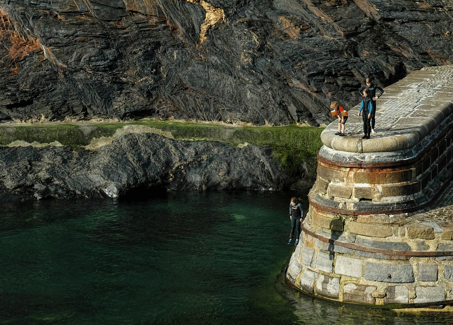 Boscastle, Hafen