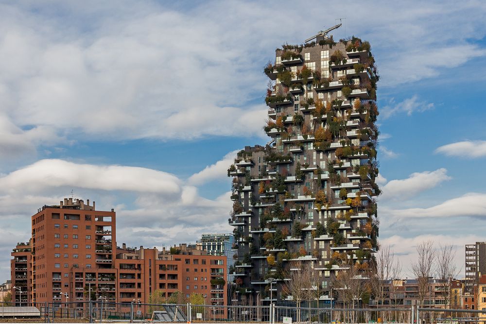 Bosco Vertikale (vertikaler Wald) in Mailand