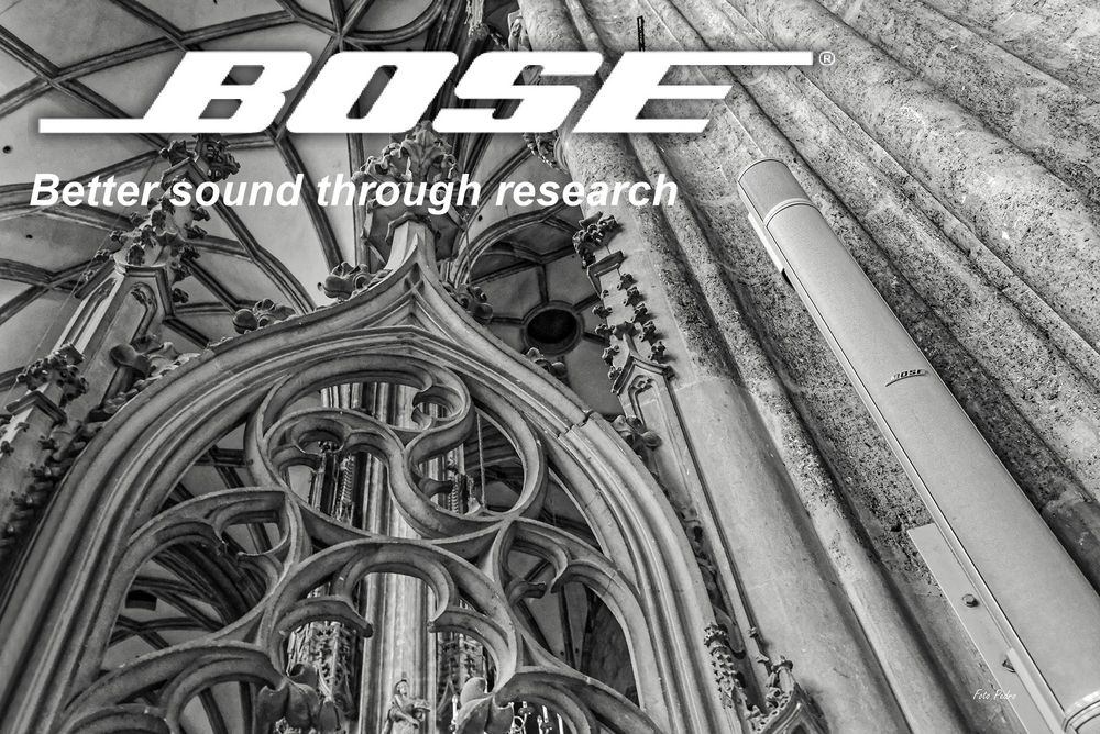 BOSE,.. besserer Klang durch Forschung..