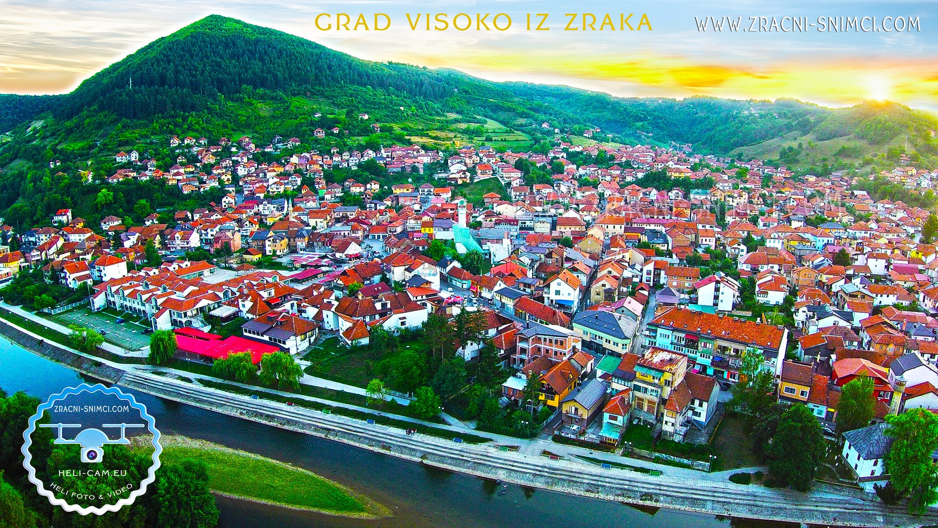 Bosnische Stadt Visoko Stadt der Ältesten und Größten Pyramiden der Welt