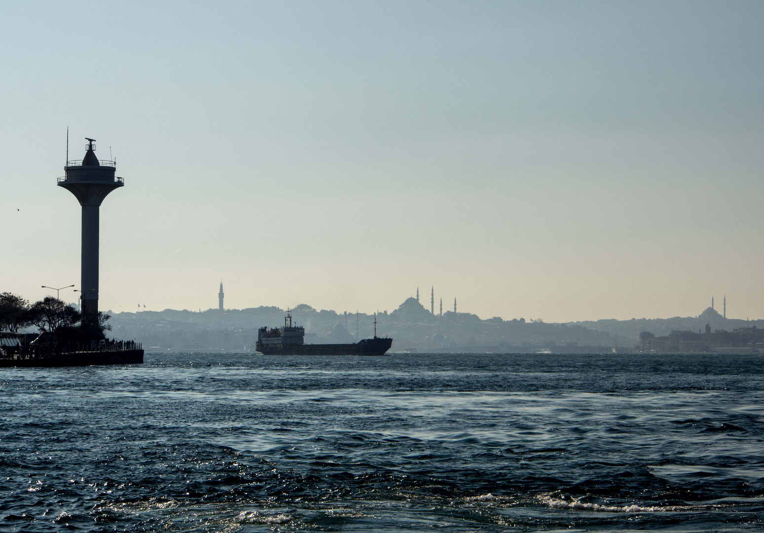 Bosporus - Blick von Asien nach Europa