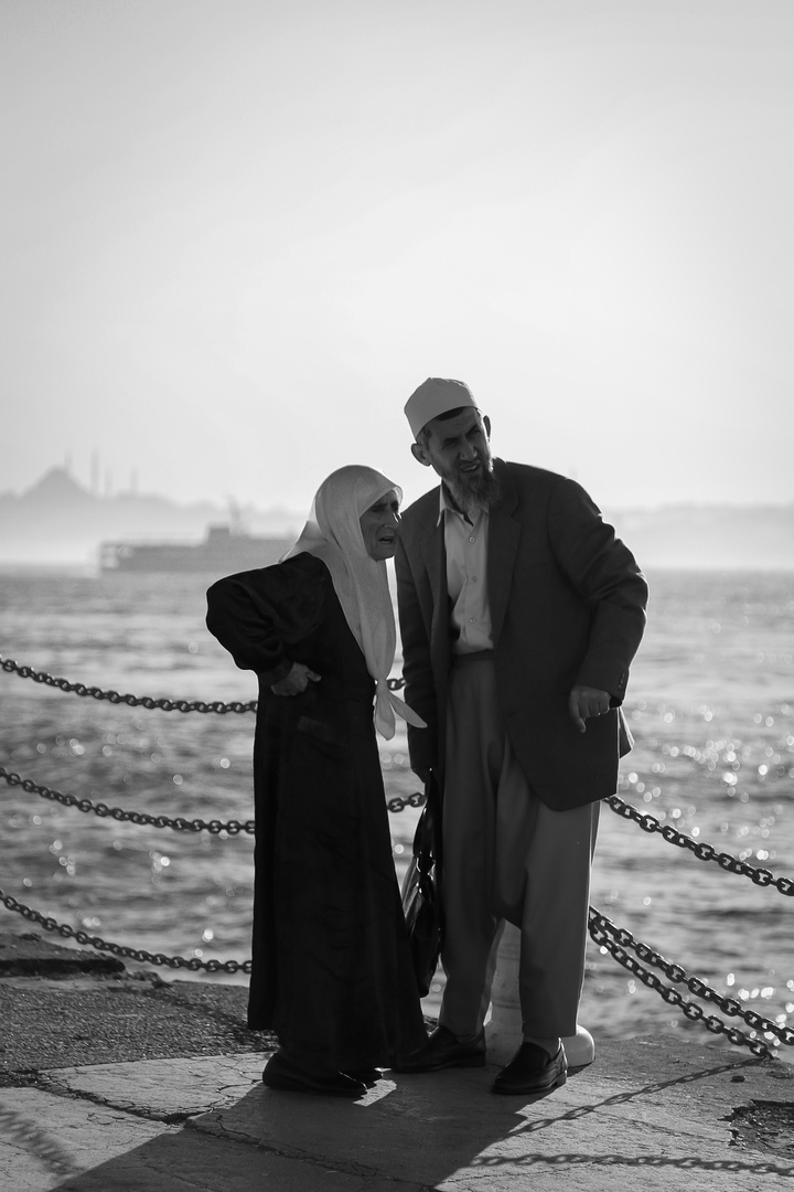 Bosporus old couple