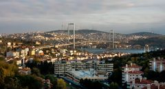 bosporusbrücke in istanbul