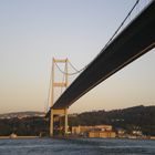 Bosporusbrücke mit Blick in Richtung Asien