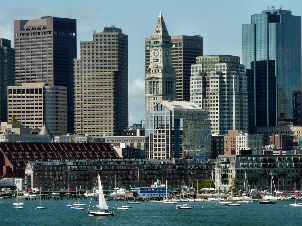 Boston, Blick auf Downtown