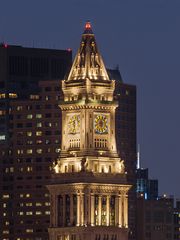 Boston - Custom House Tower Night