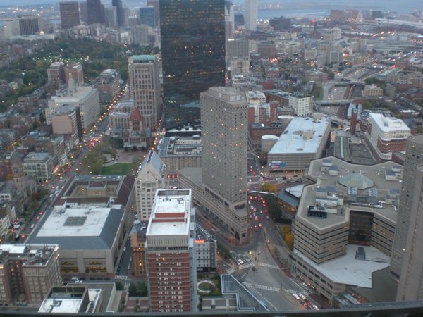 Boston from above