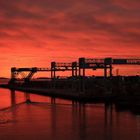 Boston Hafen am Morgen