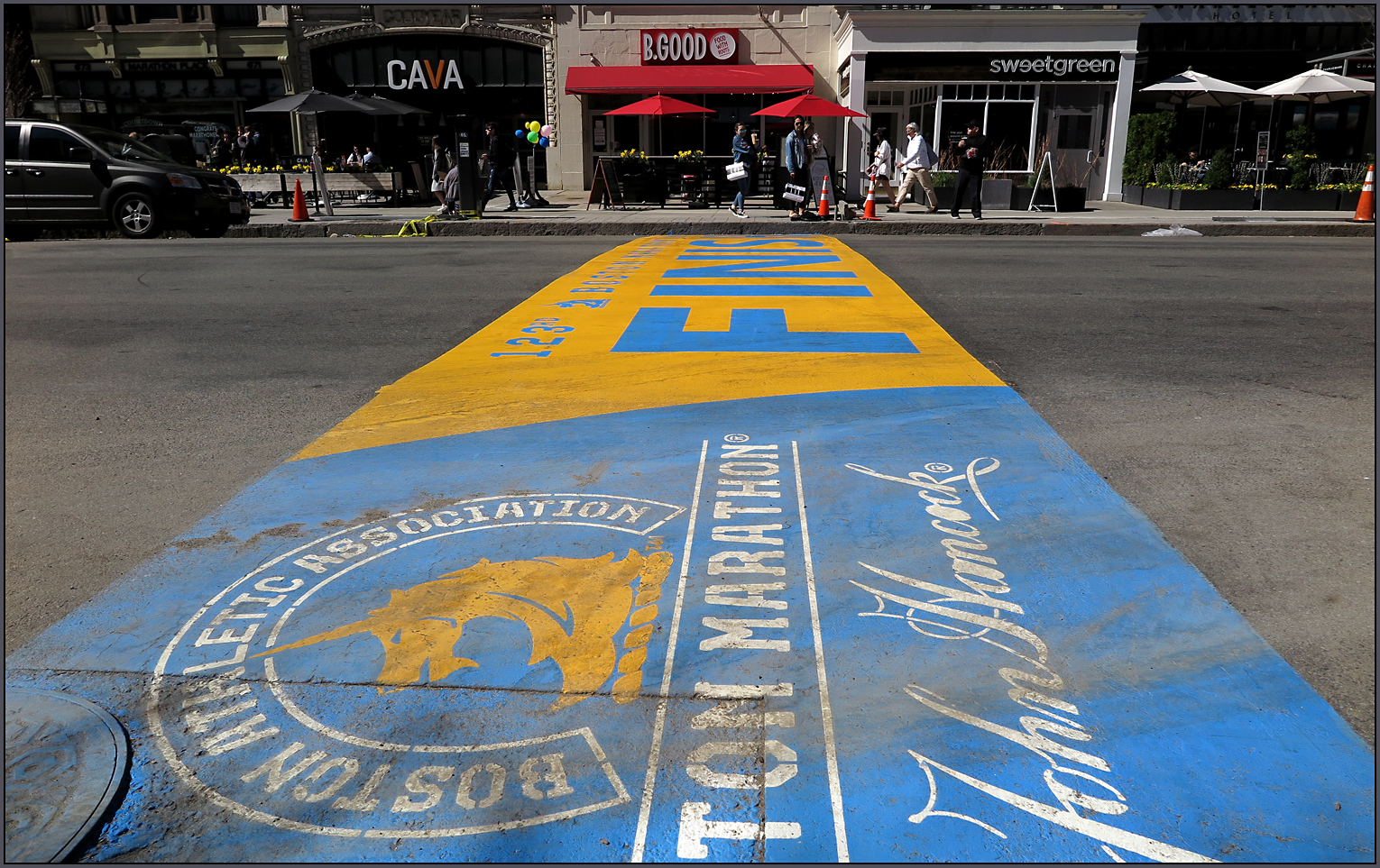 Boston Marathon 2019 - Finish Line