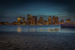 Boston Skyline -15°C