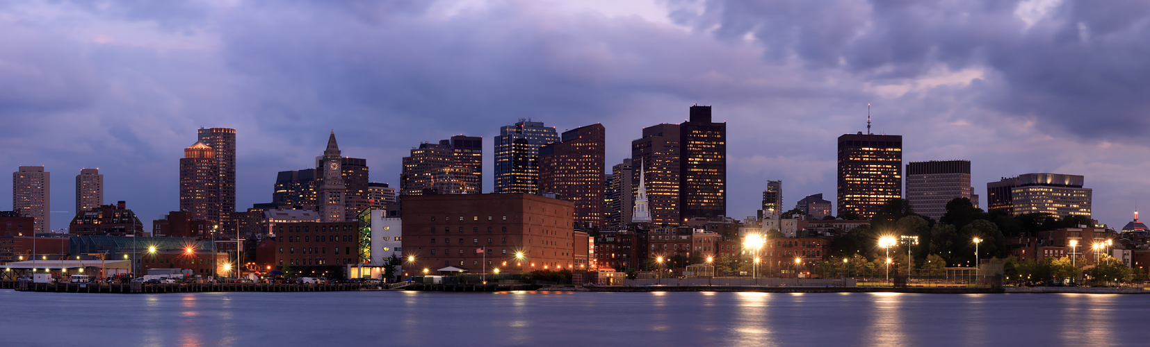 ~ Boston Twilight Panorama ~