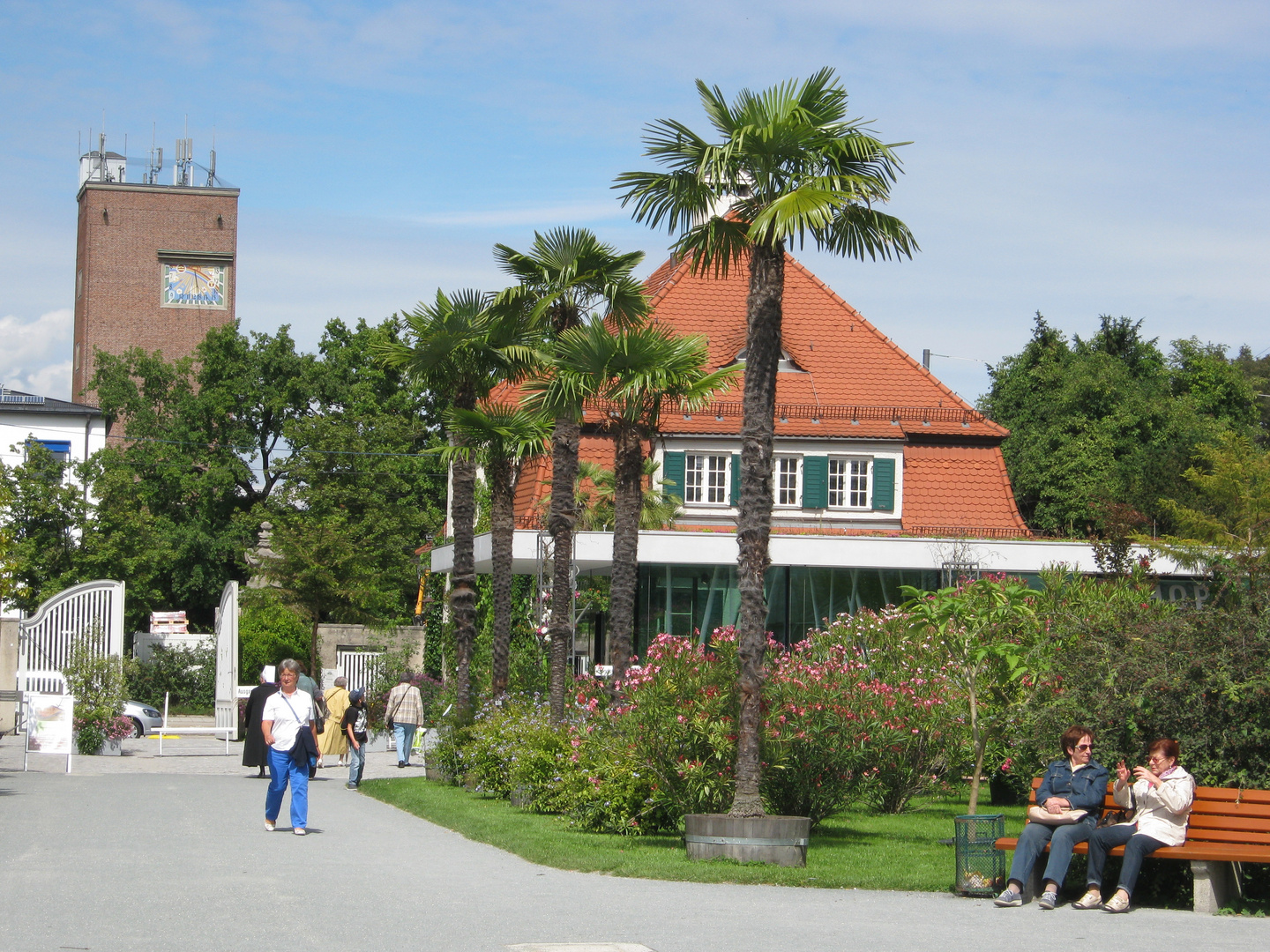 Bot. Garten München 2014-Eingangsbereich