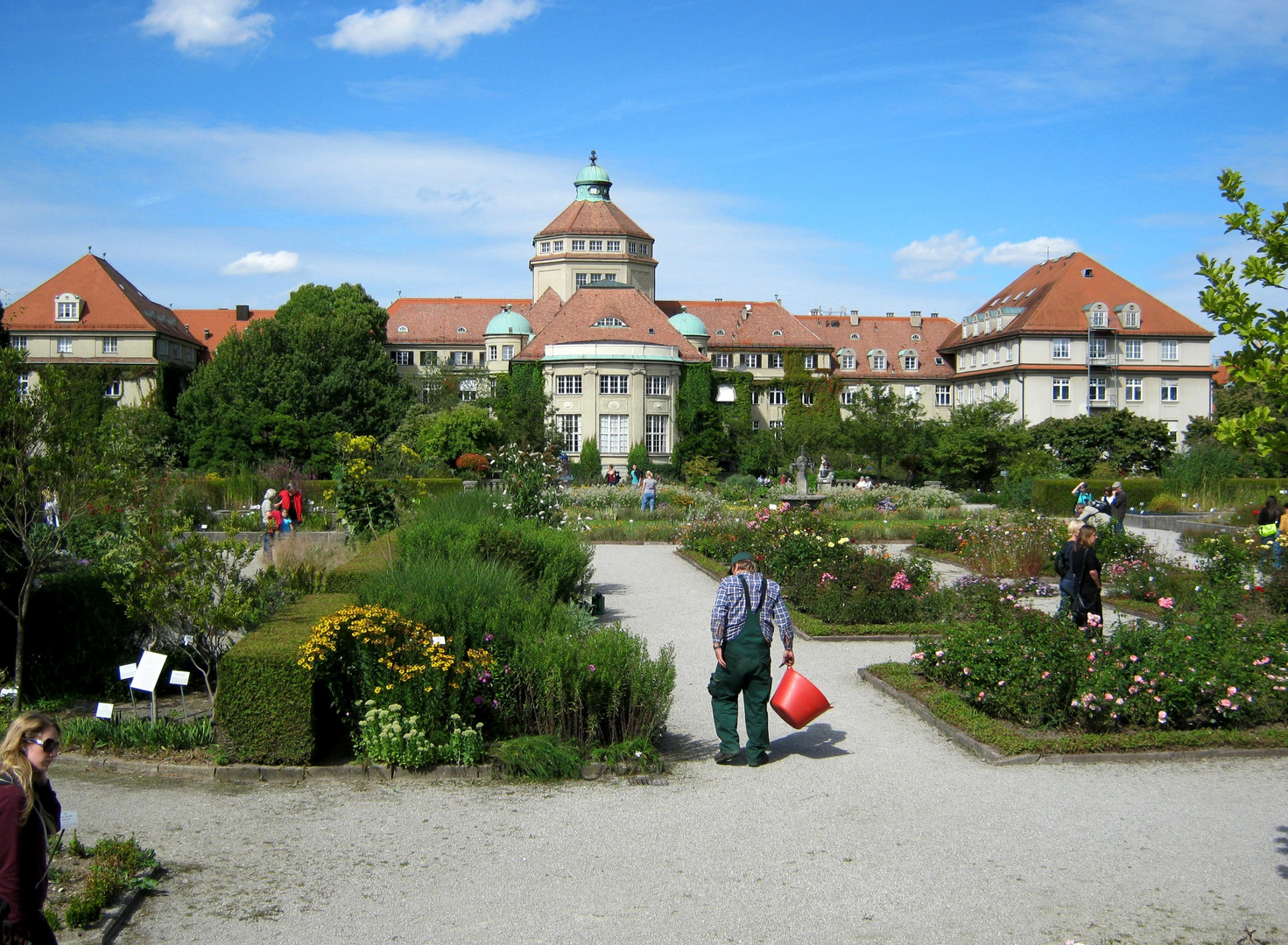 Bot. Garten München 2014- Institusgebäude