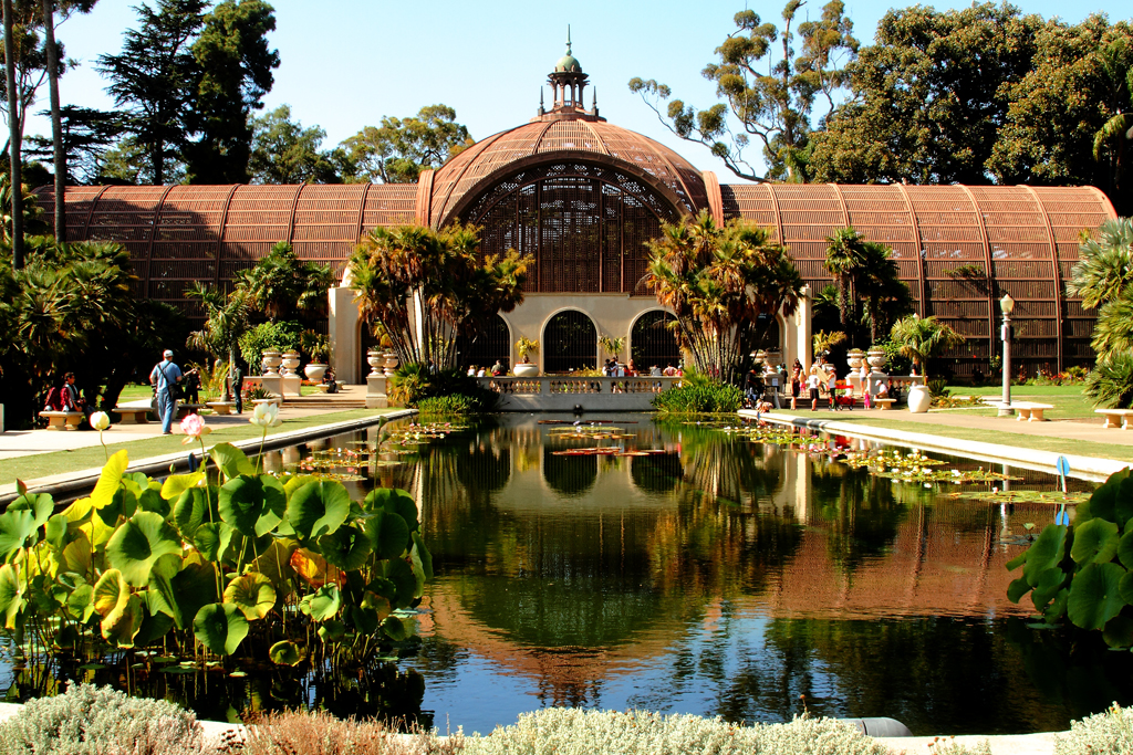 Botanical garden at Balboa parc