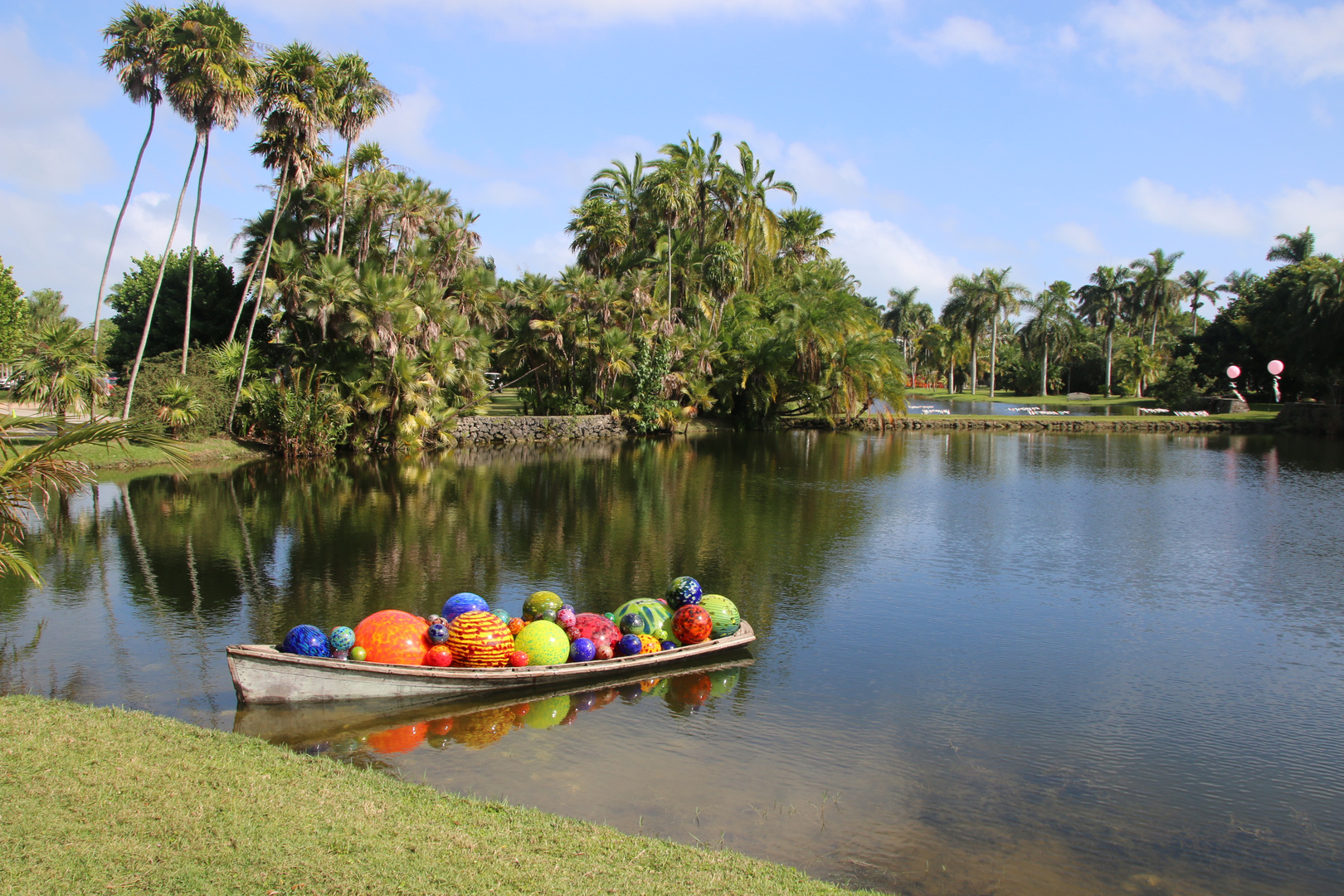 Botanische Garten und Kunst in Miami