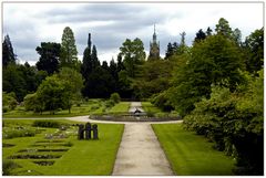 Botanischer Garten bei dem Schloss Poppelsdorf in Bonn