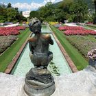 botanischer Garten bei der Villa Taranto in Verbania am Lago Maggiore